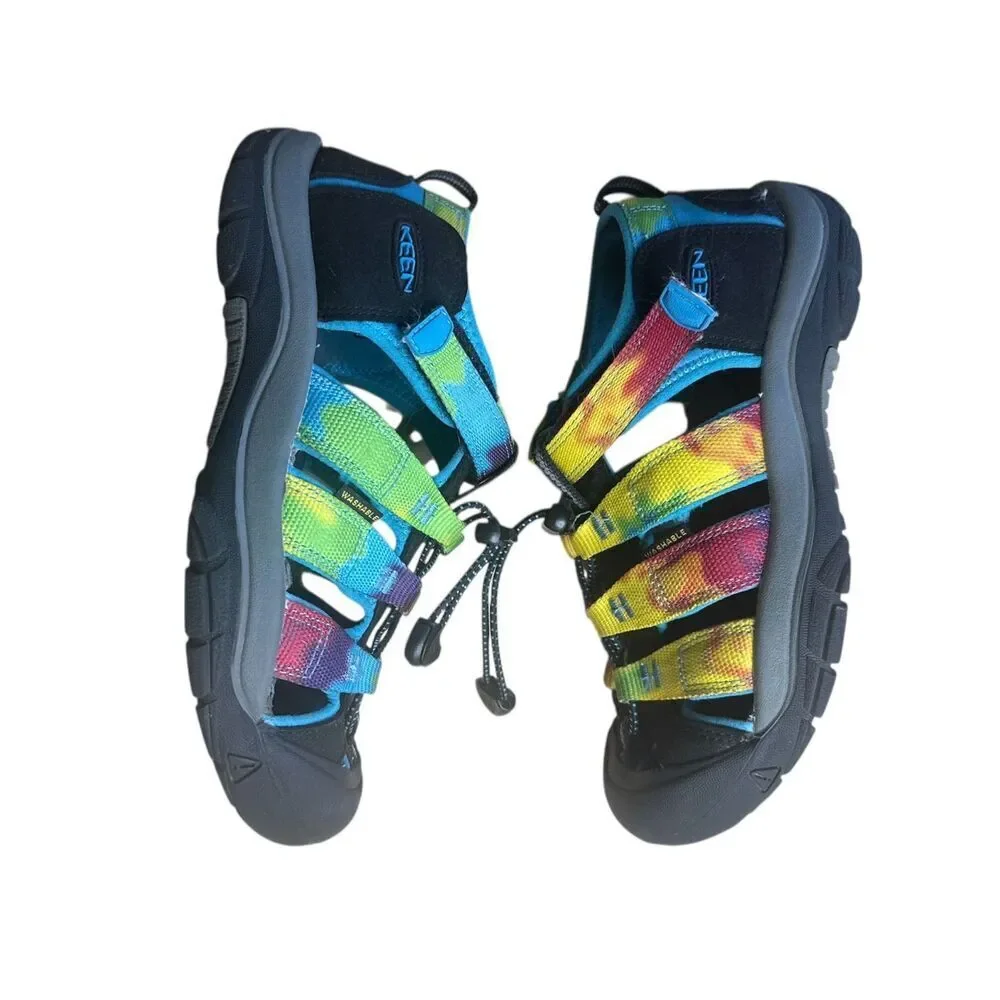 KEEN Newport H2 Fisherman Sandal Water Shoe Sneaker Rainbow Hiking Size: US 4